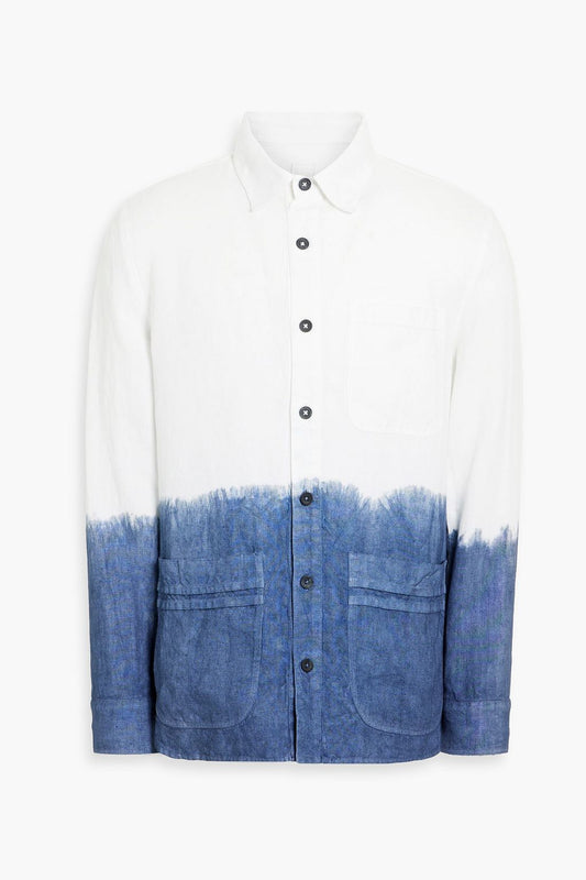 GoWear Dip-Dyed Linen Shirt