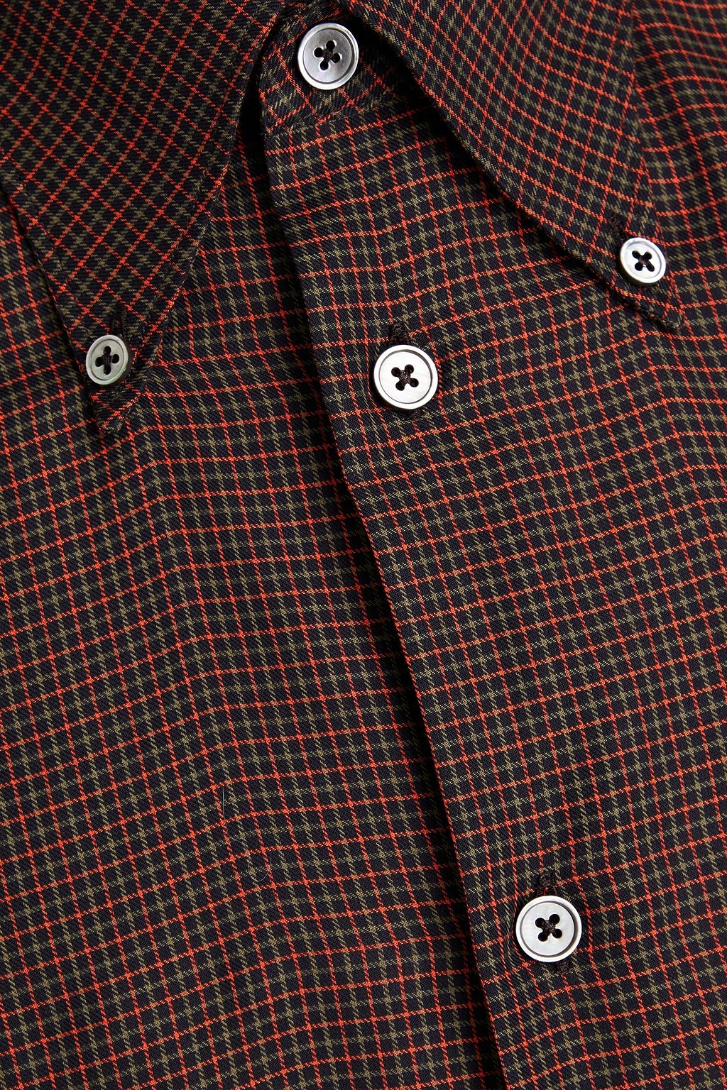 GoWear Checked Cotton-Blend Poplin Shirt